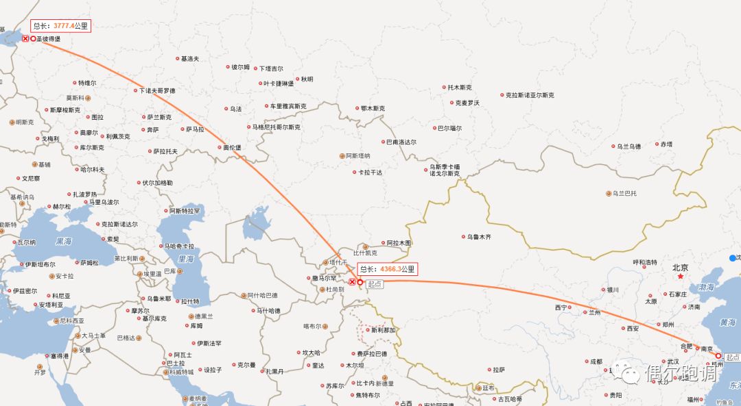 换个视角看世界——中国有多大？中国有多小？