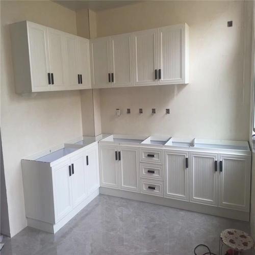 厨房铝合金瓷砖橱柜,铝合金厨房橱柜