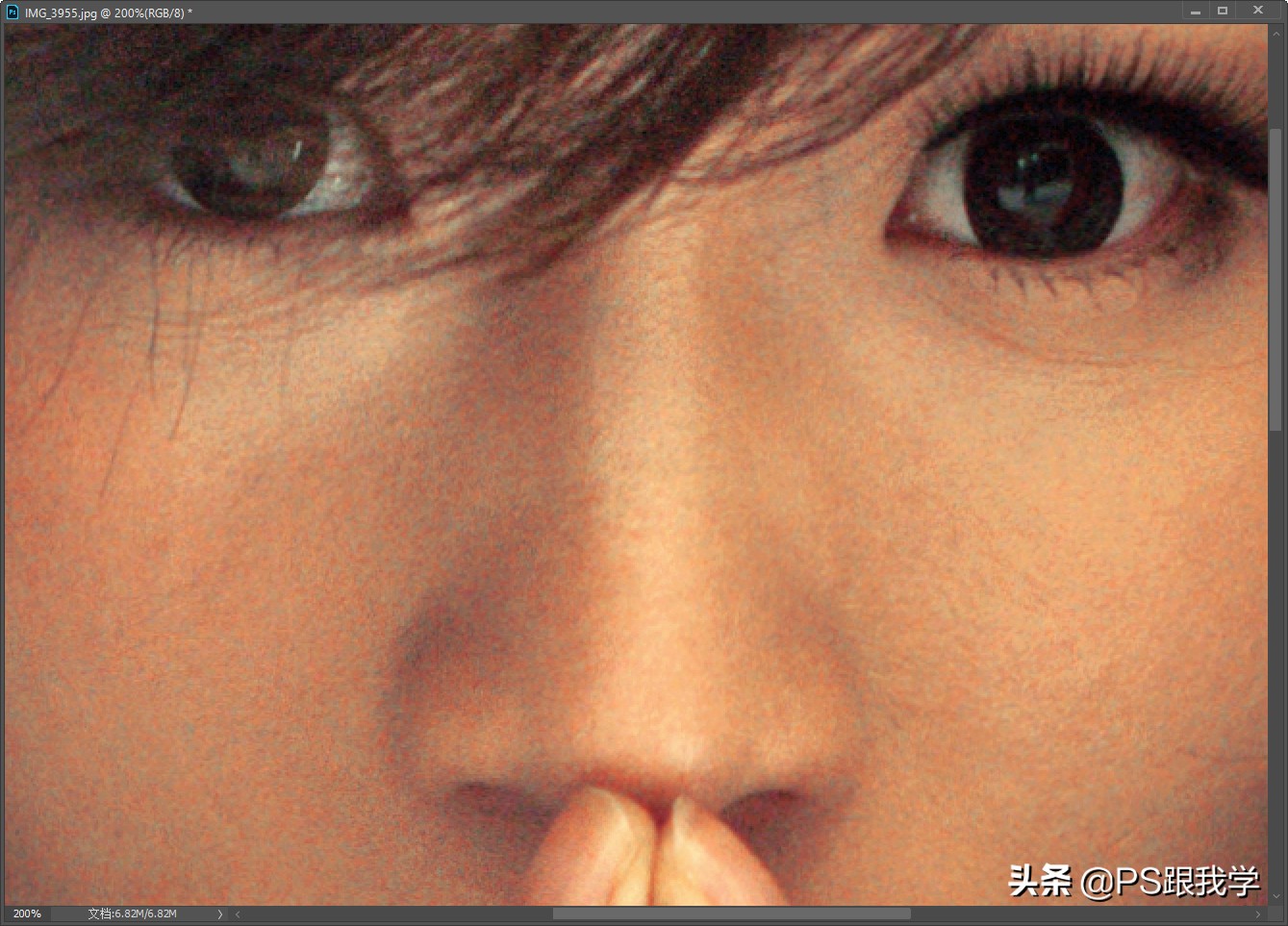 晚上拍照噪点怎么消除,ps红绿噪点怎么处理