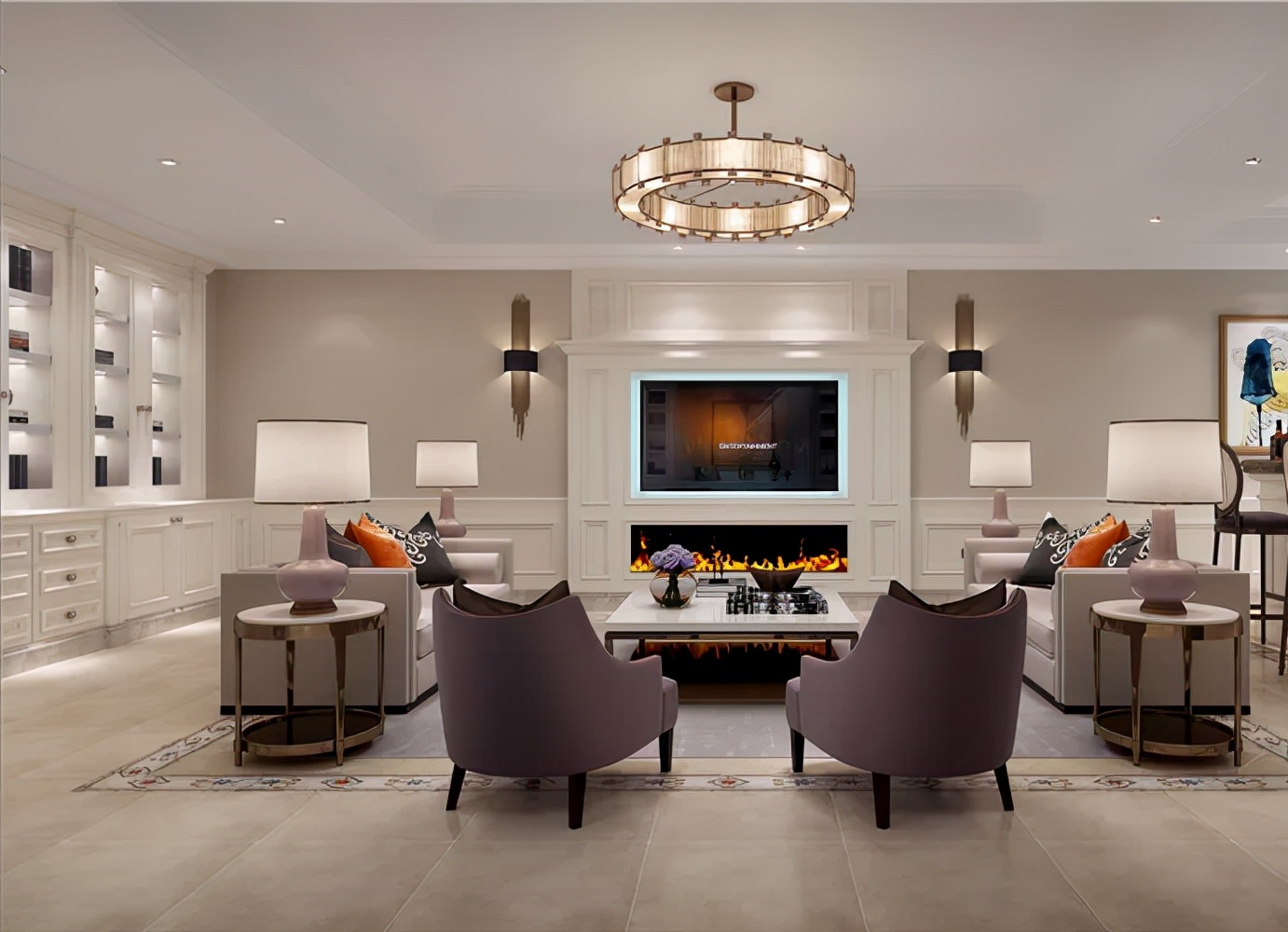 别墅案例图纸,别墅介绍300平美式