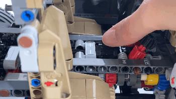 乐高路虎42110拼装详细过程,乐高路虎42110