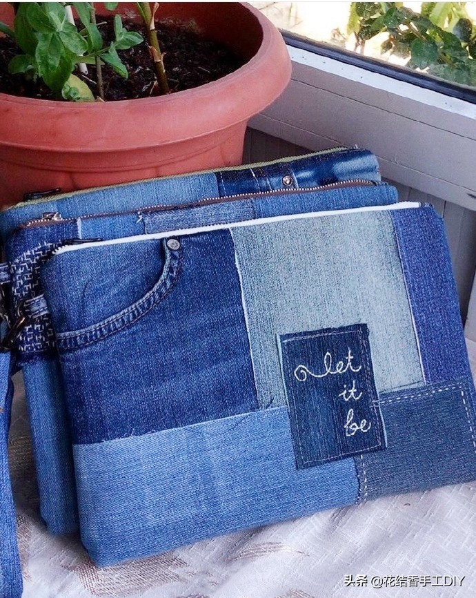 旧牛仔裤改造手工制作大全,旧牛仔裤不要扔教你废物大改造