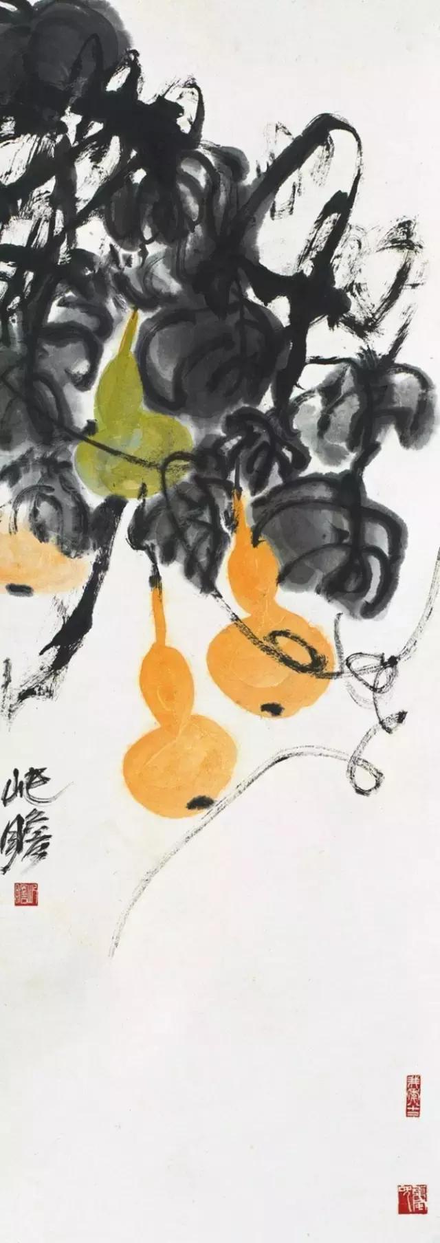 十大名家画葫芦,名家国画葫芦精品图