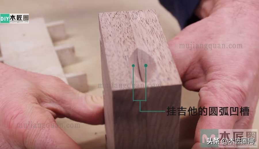 自制吉他挂钩墙壁挂架,吉他墙架制作视频