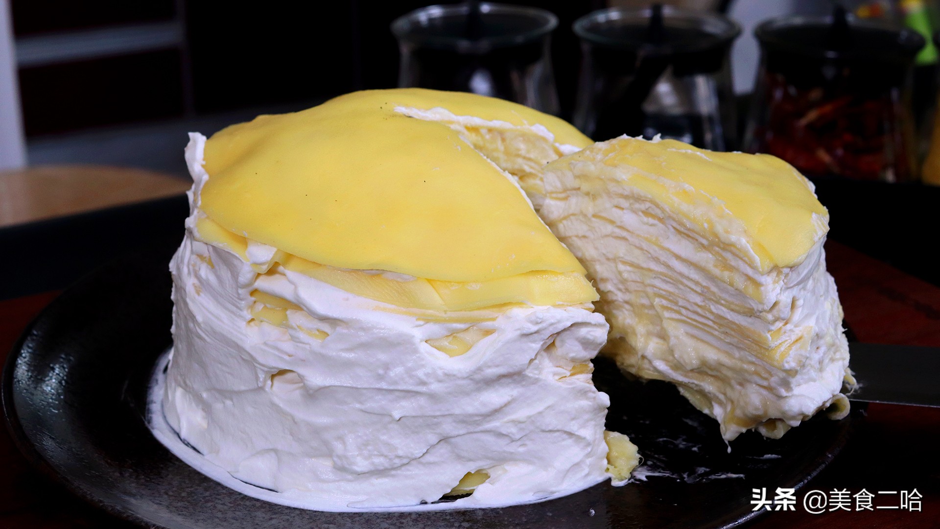 千层蛋糕皮怎么煎才薄窍门,千层蛋糕饼皮制作方法没有模具