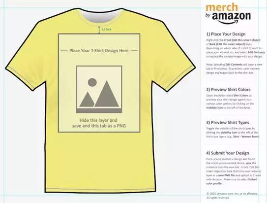 亚马逊T恤,亚马逊服装体恤