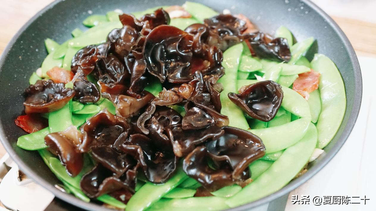 会吃的人吃的东西,素炒荷兰豆口感清脆美味下饭