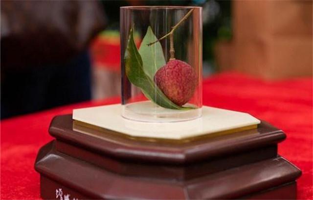 广州天价荔枝50万一颗在哪个公园,荔枝天价55万