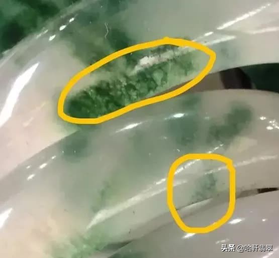 翡翠飘花戴身上会生长么,飘花翡翠戴久了变化图