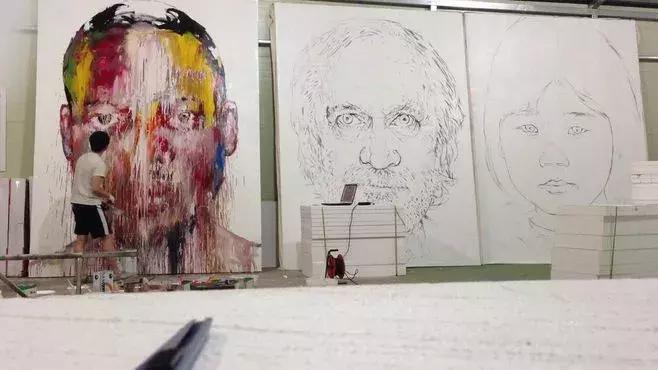 厚画的魅力！韩国shinkwangho用有张力的作品直击眼球！！！