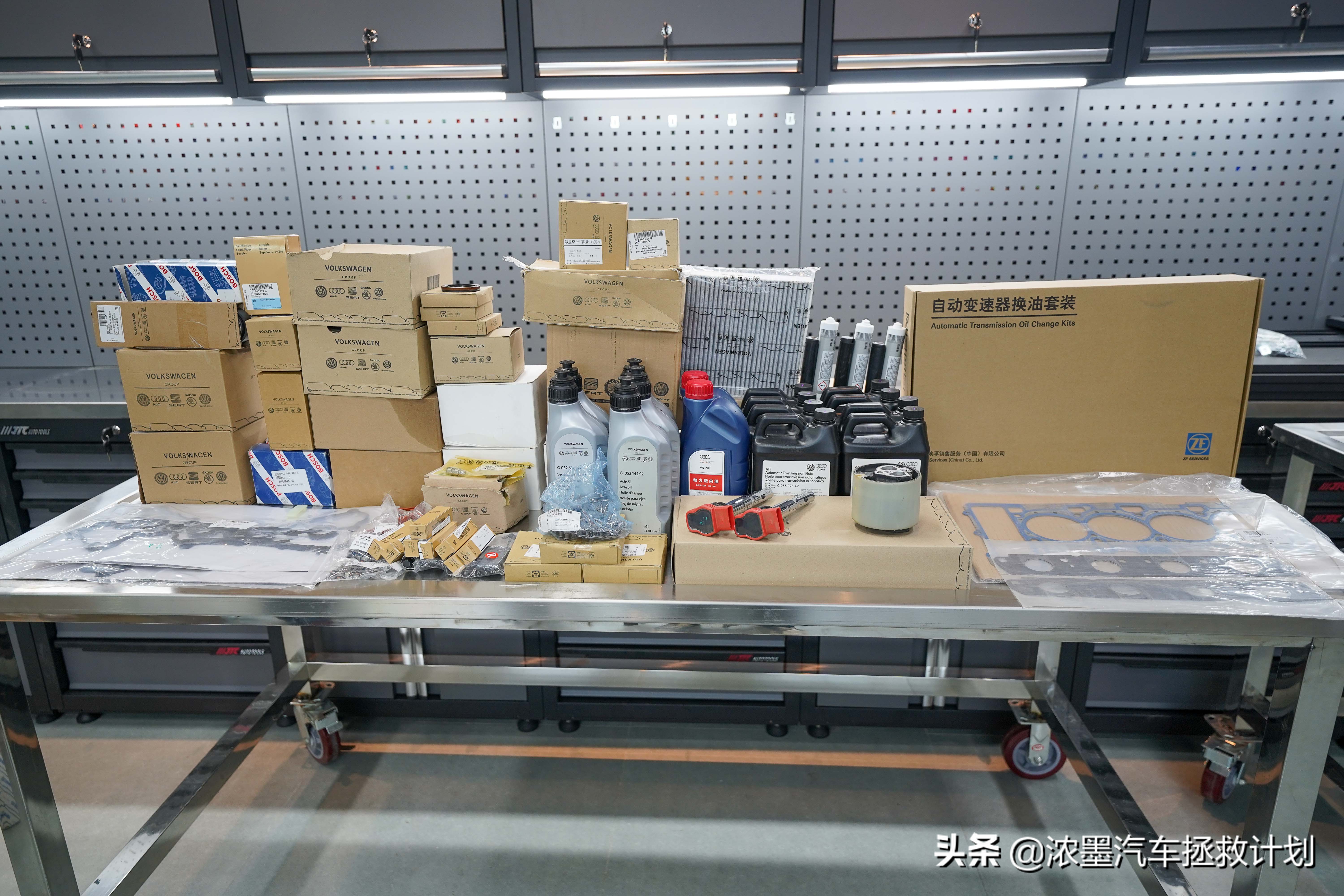 09款途锐全车修复翻新,完美修复一台即将报废的途锐