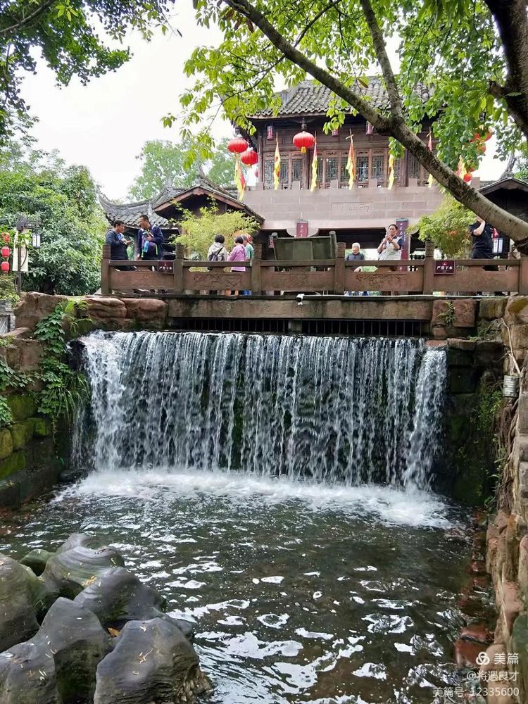 成都古镇黄龙溪,成都天府新区春季黄龙溪古镇