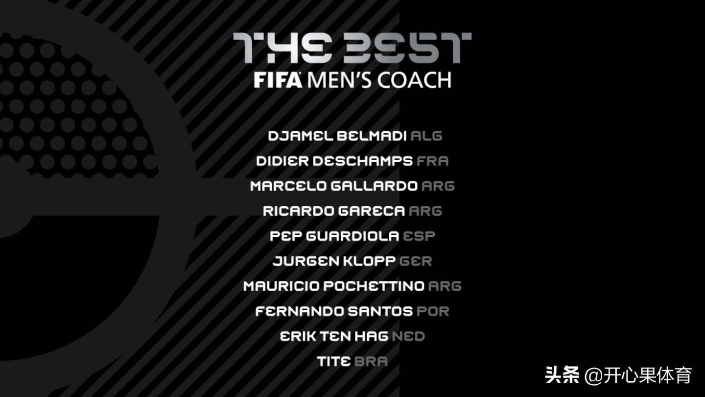 fifa最佳候选人员名单,fifa亚洲最佳阵容