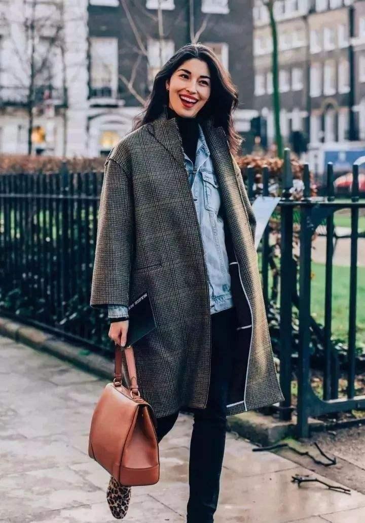 大衣穿搭女冬选择,女人要风度不要温度