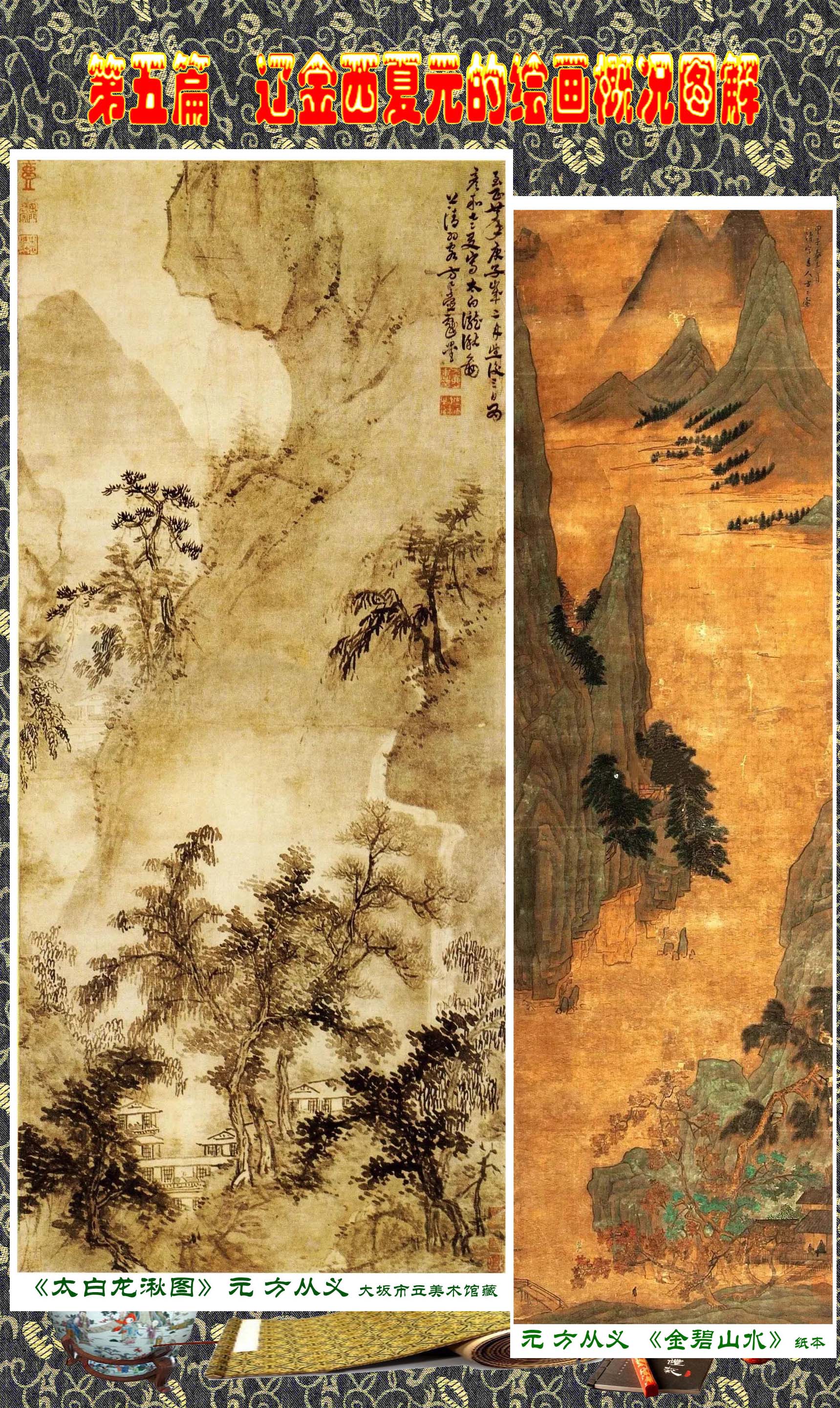 顾绍骅编辑中国画知识普及版第五篇辽金西夏元的绘画概况下一