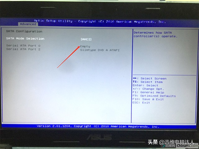 华硕笔记本电脑SATA接口不认硬盘，专业师傅移花积木，飞线秒修复