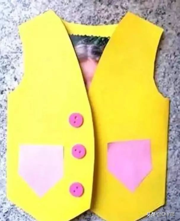 父亲节礼物手工教程使用白色的纸,8-12岁父亲节手工礼物卡纸