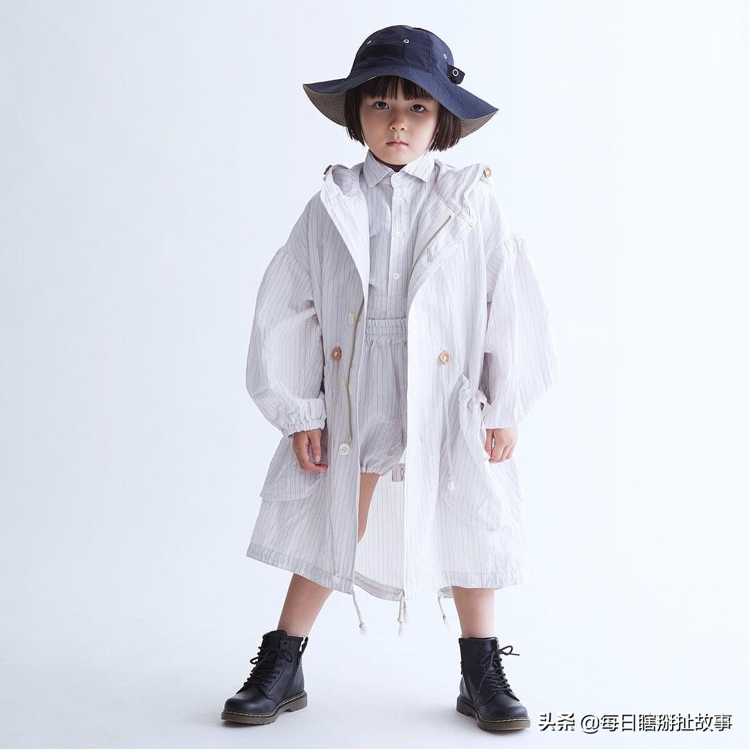 日系的童话少女,童装的盐系,大地色系的时尚打开方式