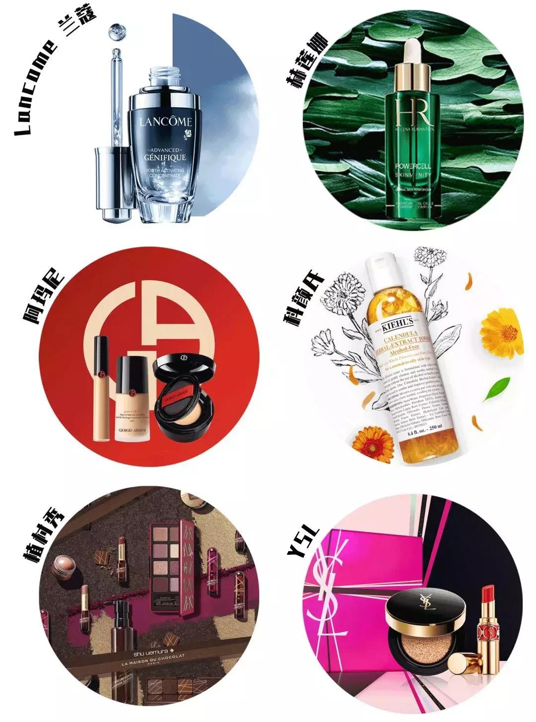 兰蔻美宝莲阿玛尼雅诗兰黛,兰蔻和阿玛尼是一家吗