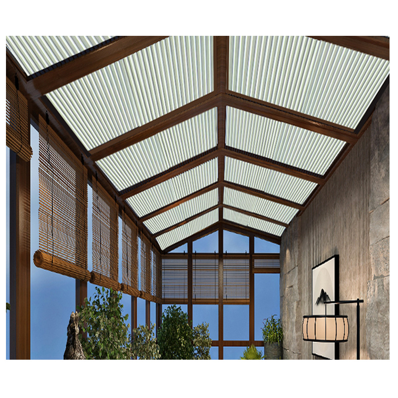 阳光房顶棚遮阳帘哪种便宜又实用,阳光房屋顶装遮阳帘