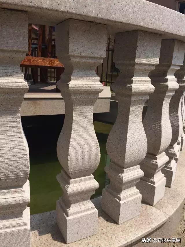 100种石材栏杆图片大全,汉白玉石柱栏杆多少钱一米