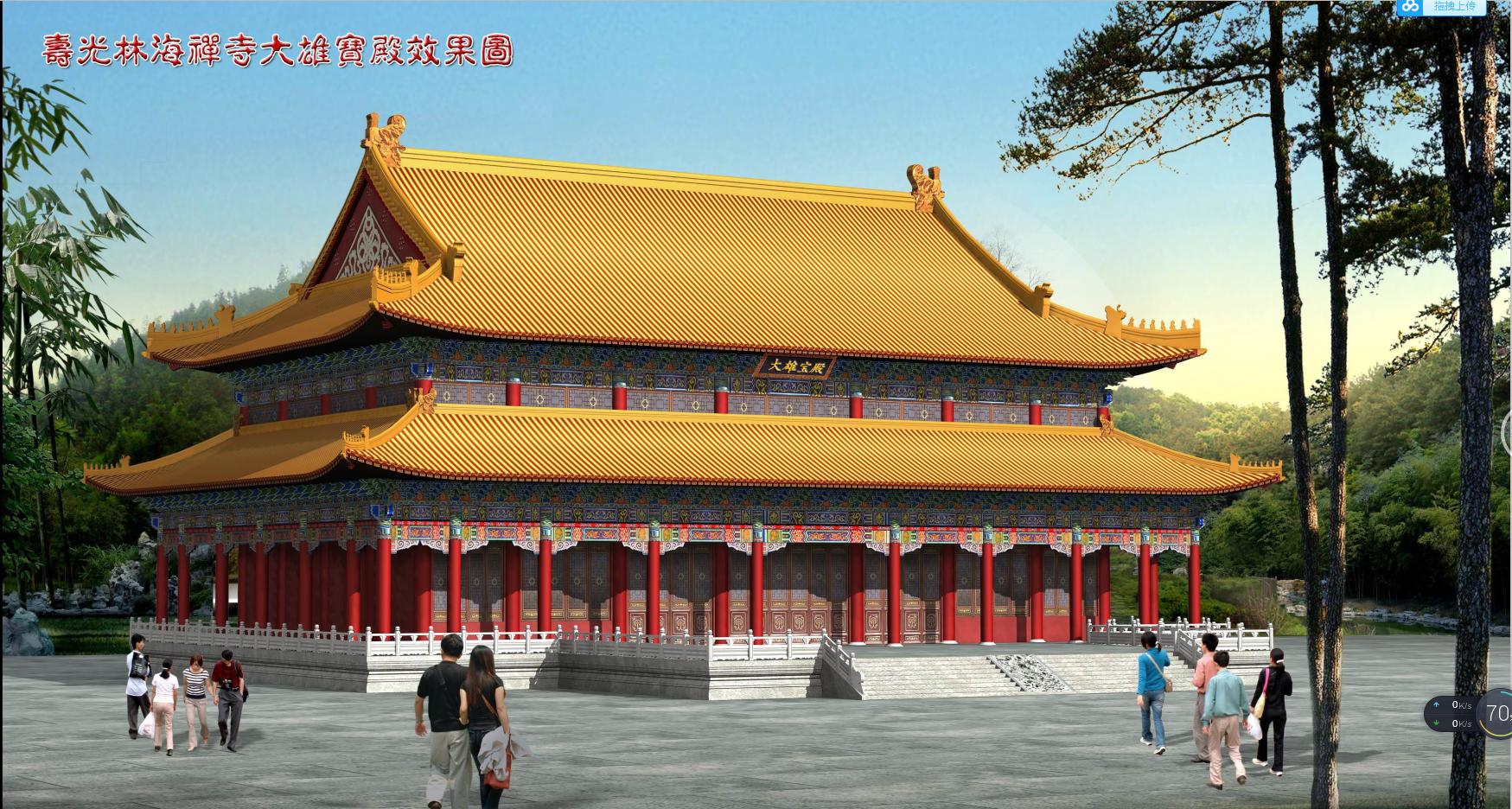 寺庙殿堂构造图片,寺院殿堂简介