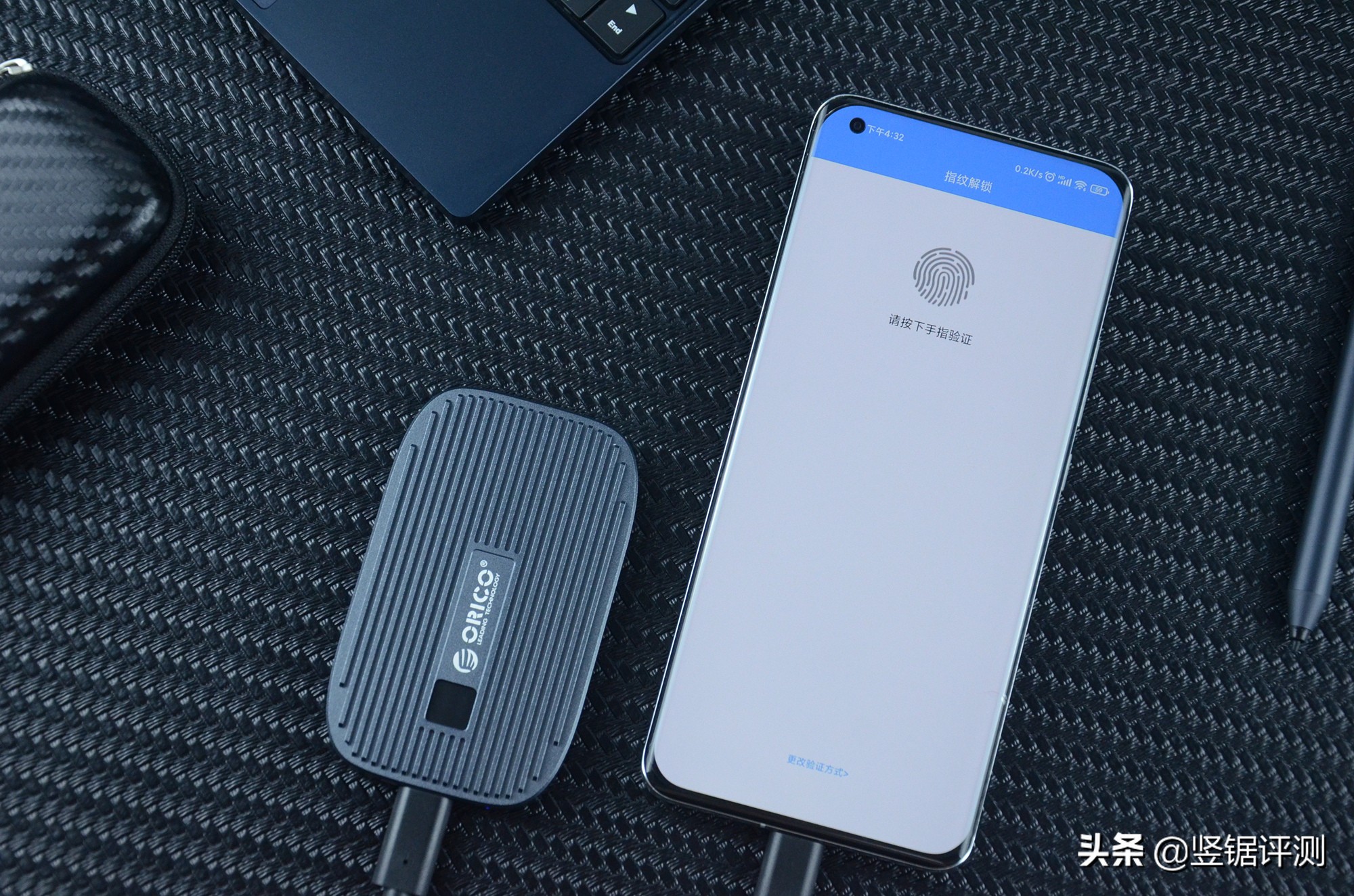 拥有“指纹加密”设计的国产移动固态硬盘：OricoFEN300评测体验