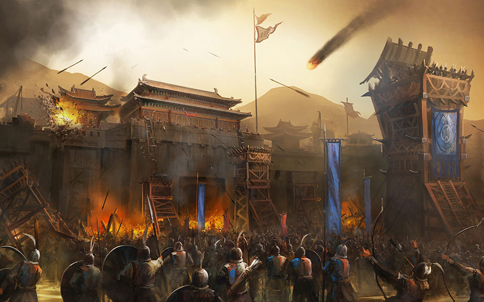 蒙古大军*攻围**西夏都城，那些令人窒息的瞬间（值得一读）