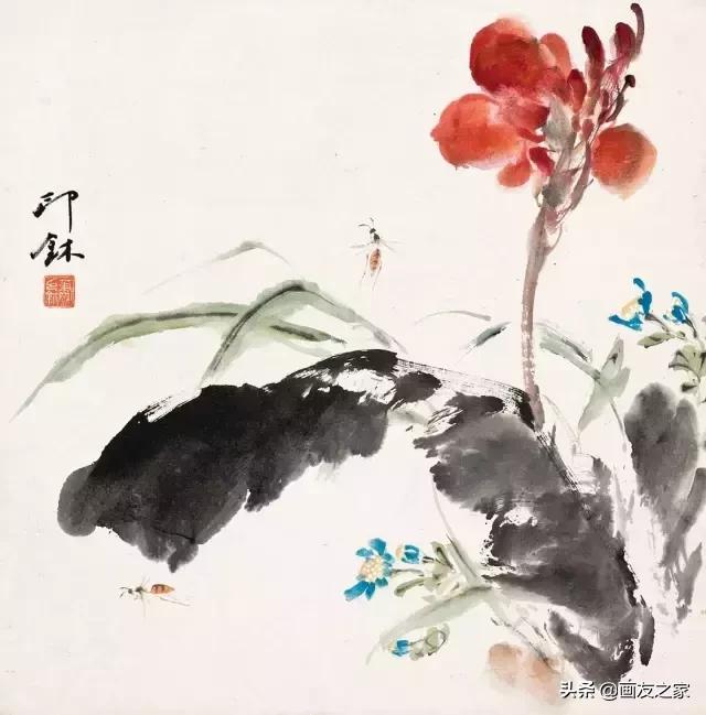 100幅国画花鸟作品,国画名家经典花鸟40幅一次看过瘾