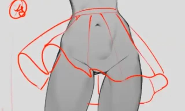 褶皱到底该怎么画,绘画板画线断线