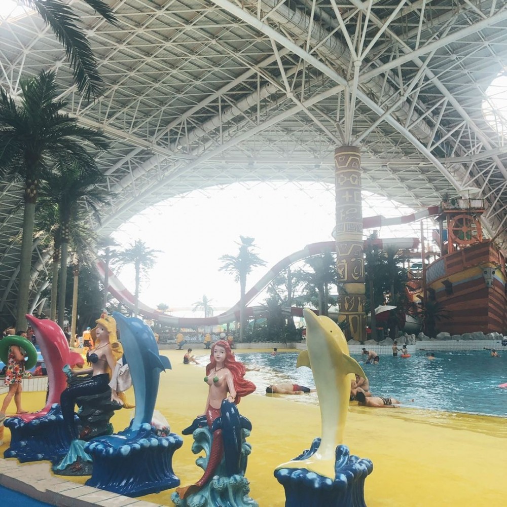 天山海世界水公园,天山海世界室内四季恒温戏水乐园