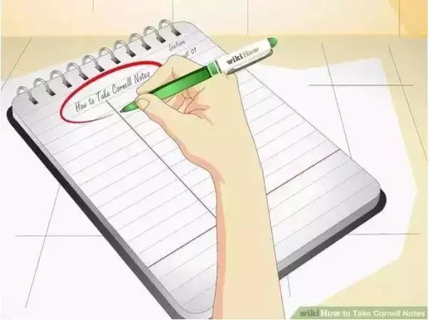 康奈尔笔记法详细教程,康奈尔笔记法经典总结