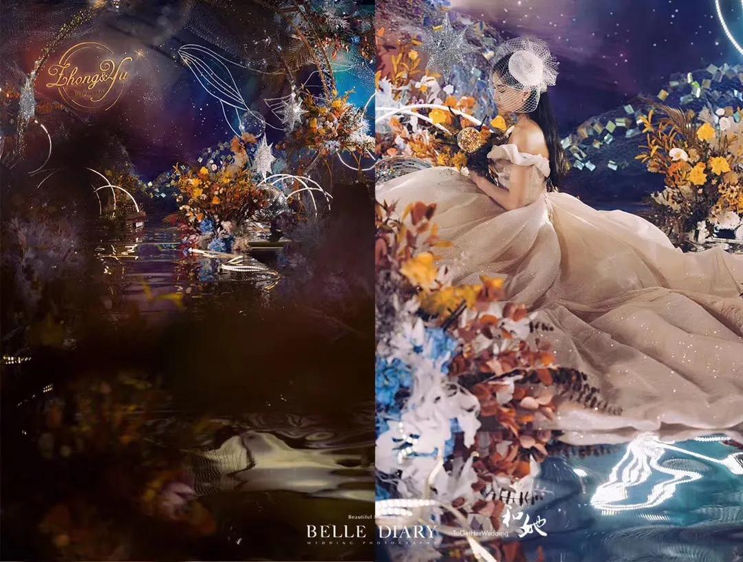 星空婚礼合集|你是我眼里的宇宙星河