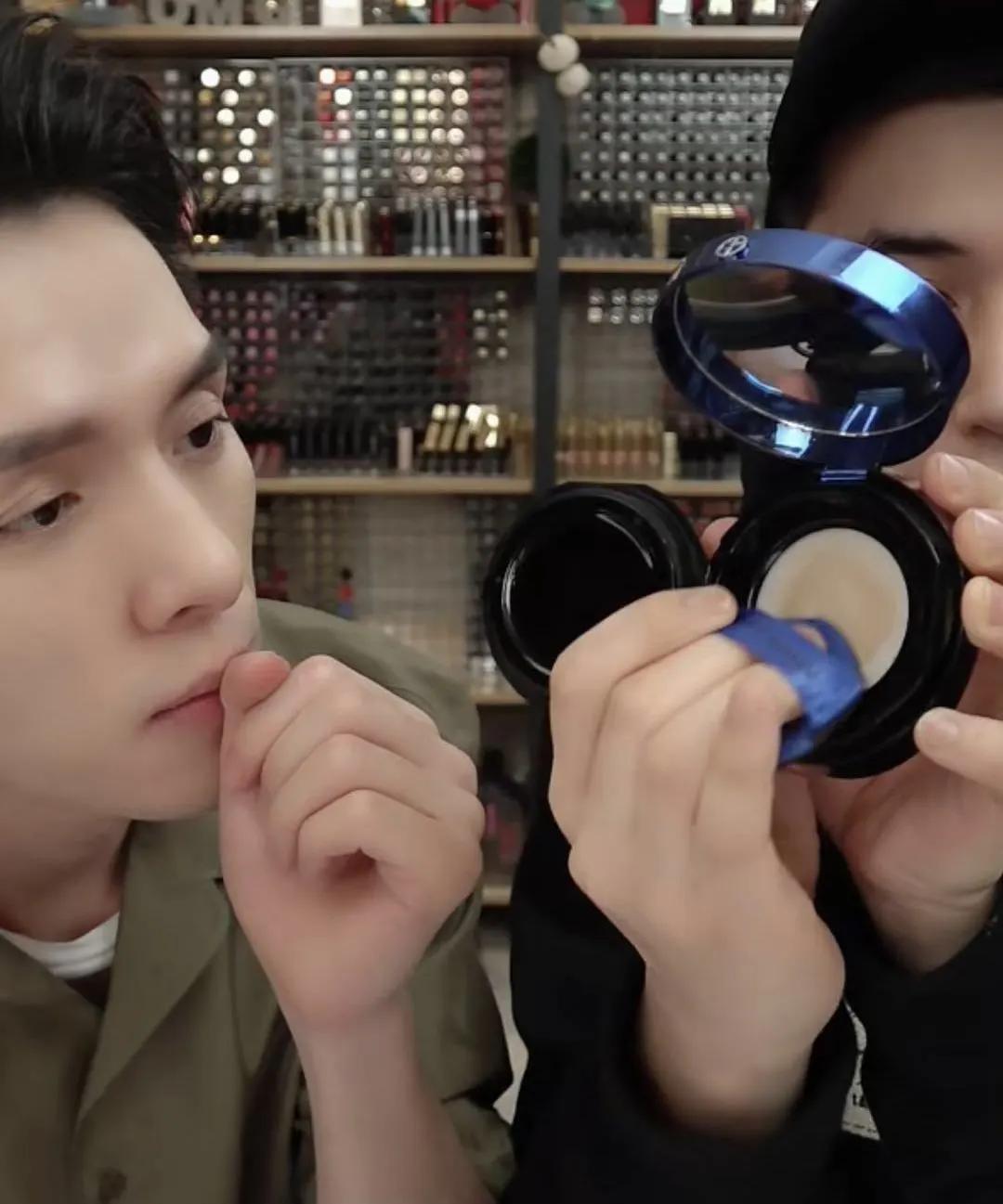 armani气垫干皮测试,armani蓝气垫新品发布会