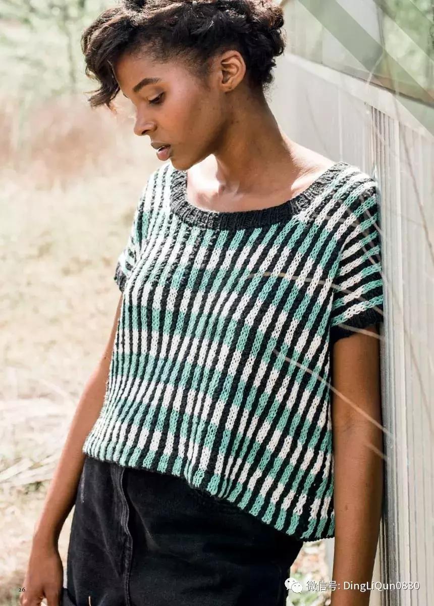 编织套头衫毛衣花样图案500种,薄款宽松洋气套头衫编织