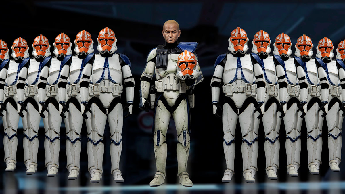 星球大战克隆人雷克斯头像,星球大战克隆人盔甲涂装