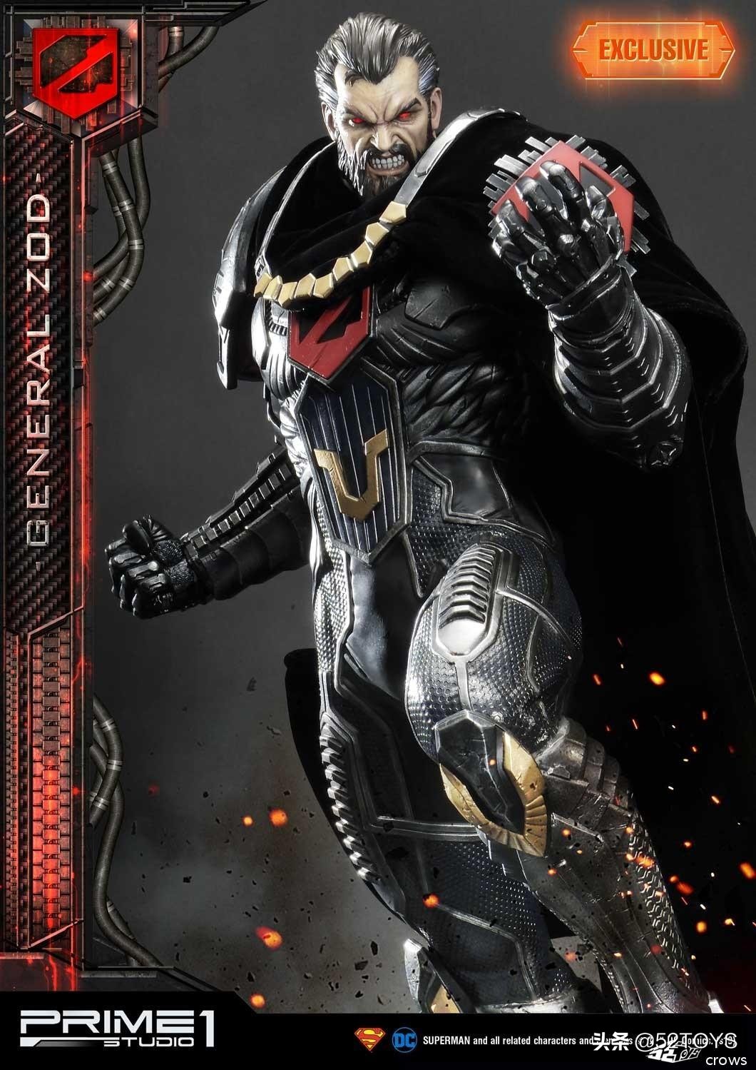 英雄还是暴君Prime1StudioDC佐德将军漫画版1/3雕像前瞻