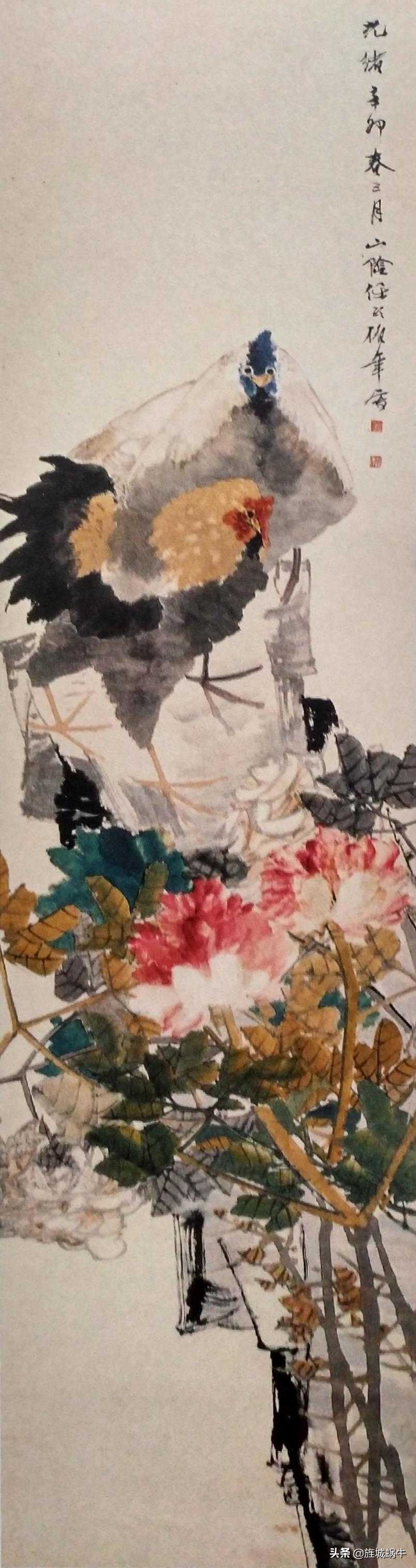 他以笔墨捕捉迎风腾飞的鸟雀、轻灵鲜活的花蕾