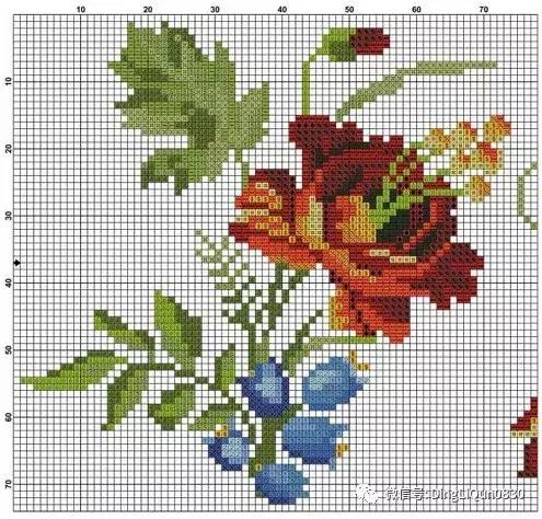十字绣绣花图纸,十字绣刺绣花图