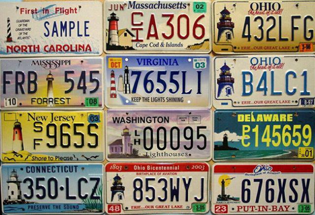 中国的车牌为什么这么丑？网友：我们只看数字···