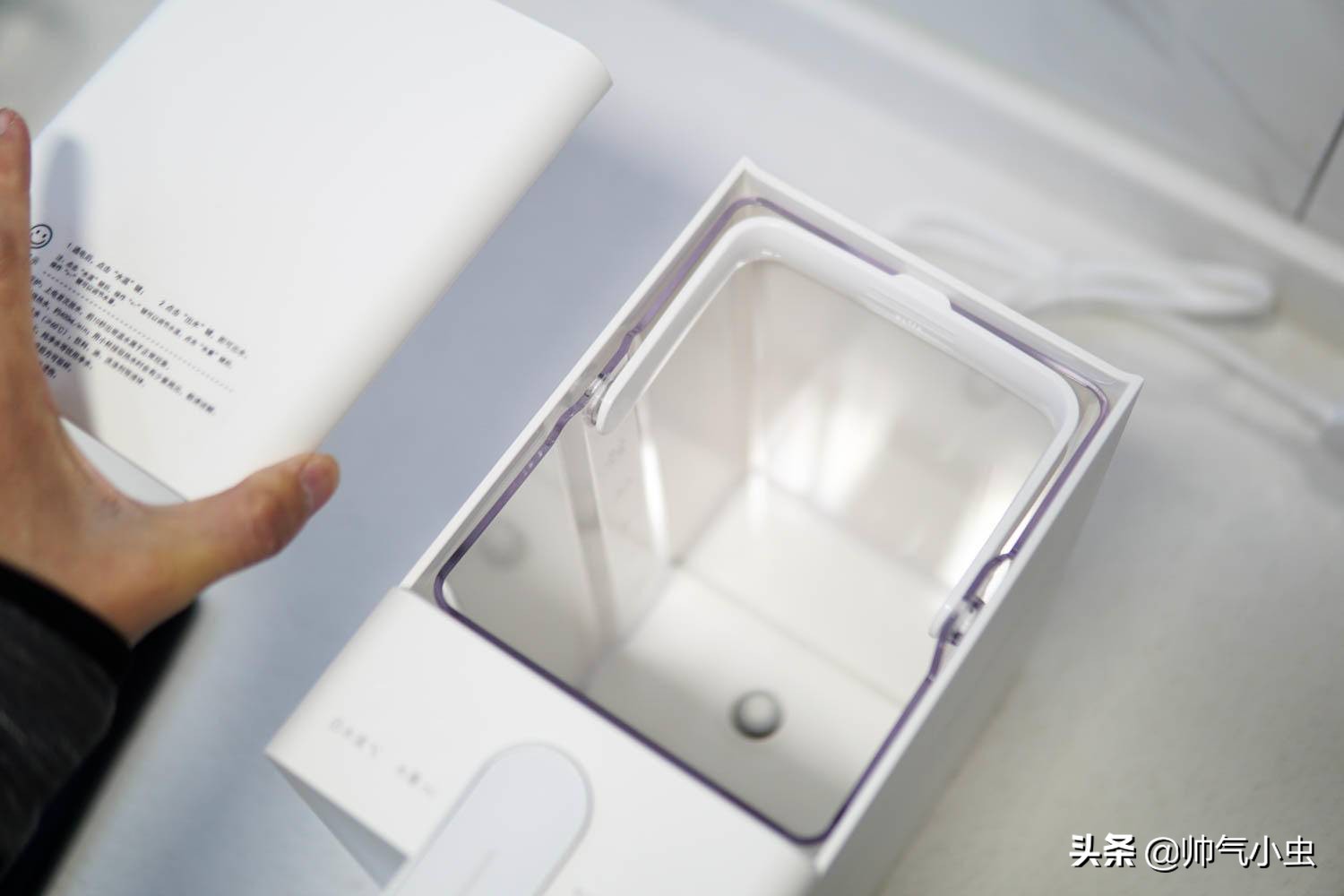 小米饮水机开箱,小米有品即热式立式饮水机1099