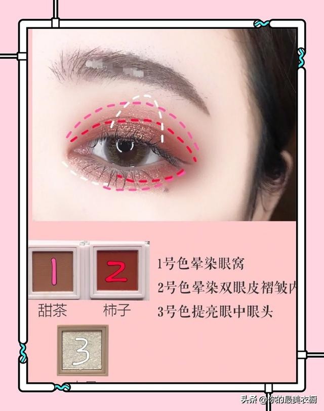 时尚眼妆创意画,时尚创意烟熏眼妆