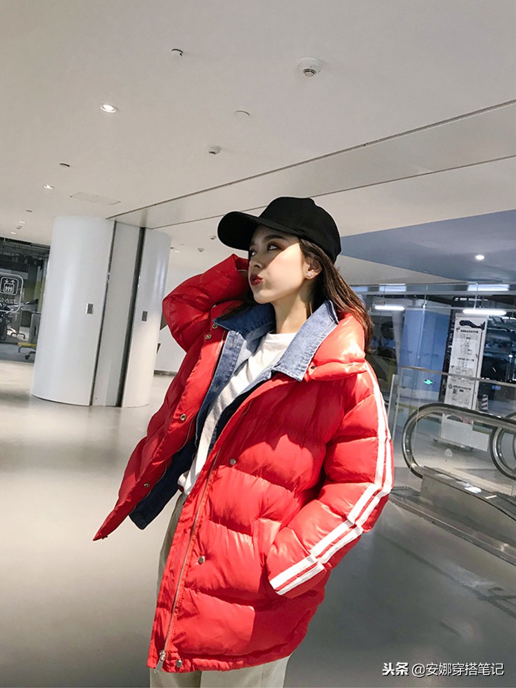 本命年红色大衣小个子女穿搭,本命年红色衣服高级穿搭