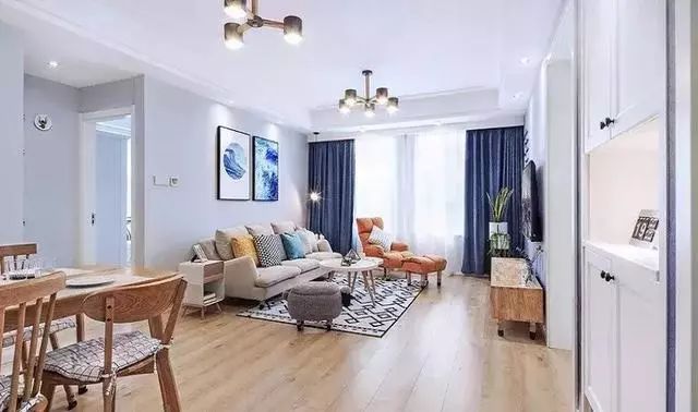 现代简约清新装修风格小户型,270平现代简约风装修暖色系