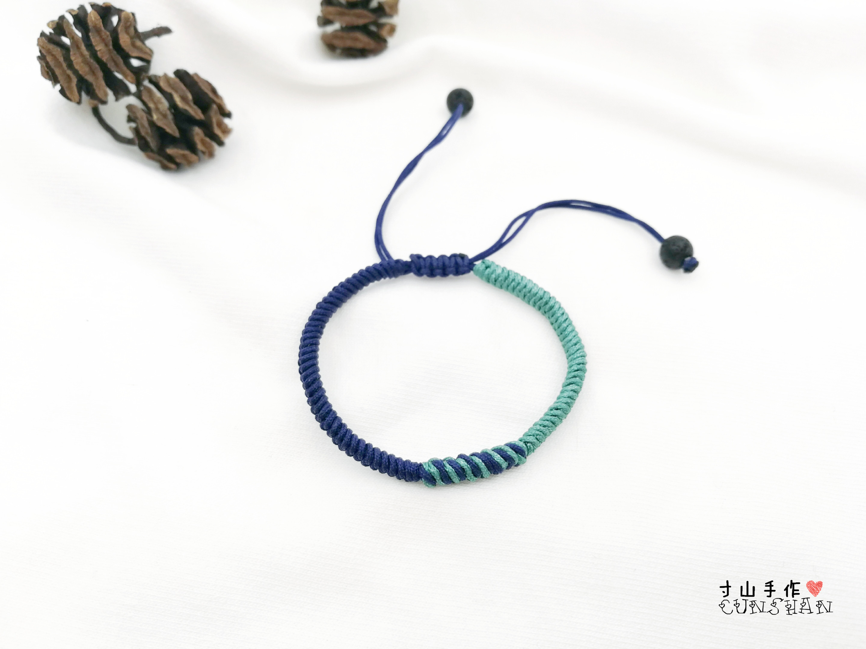 文玩手串绳教程,怎样快速编手链上的绳结视频