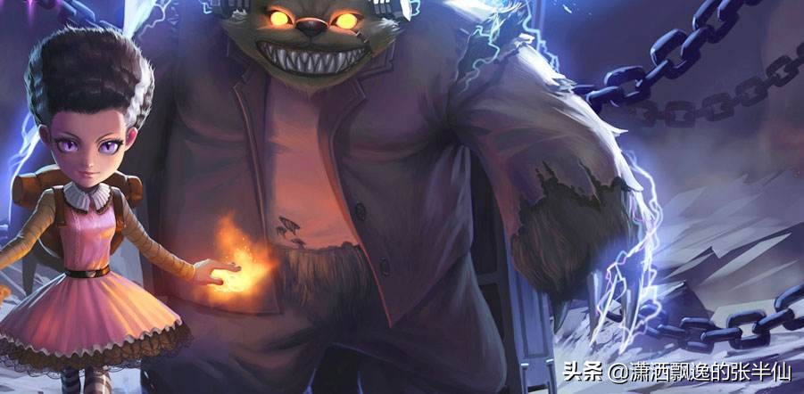 lol安妮与提伯斯,黑暗之女安妮的提伯斯