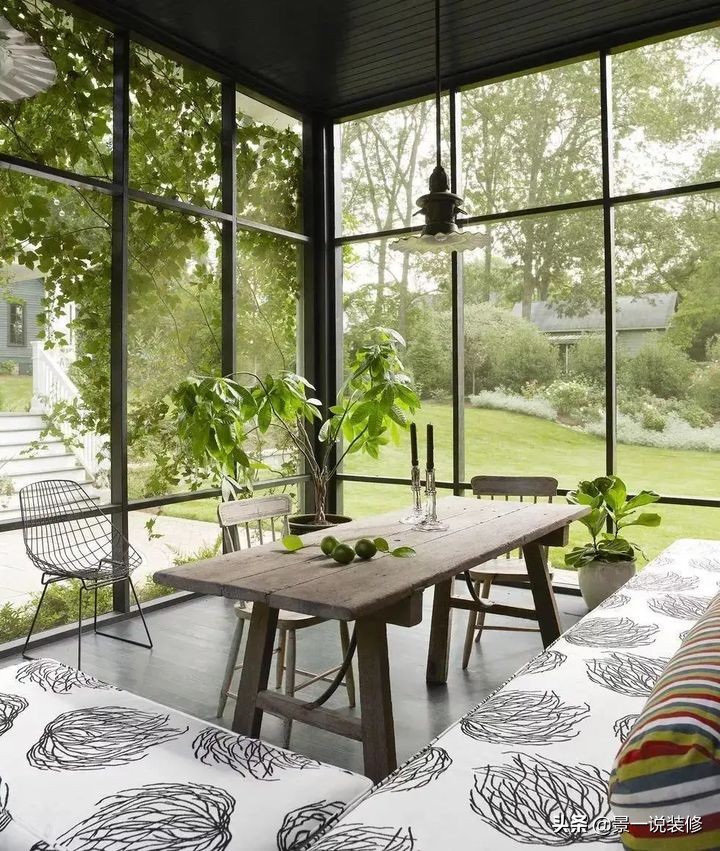 阳光房装修效果图大全洋气又实用,别踩坑了现代简约风