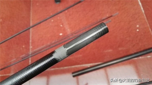 手竿线组插浮漂的位置坏了怎么办,钓鱼如何避免浮漂断竿掉落