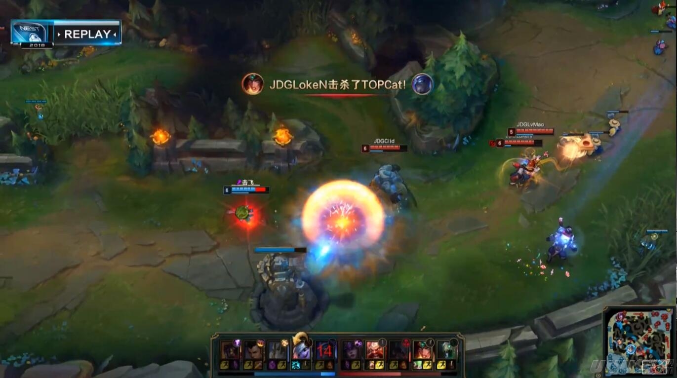 NEST2018英雄联盟新皇登基：JDG收获首冠！