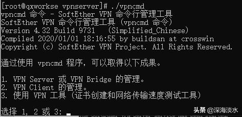 Centos8.1Linux下安装SoftEtherVPN服务器实现远程办公